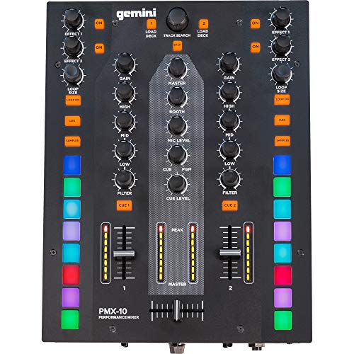Gemini PMX-10 | 2 Kanal DJ Mixer von Gemini