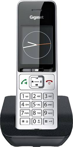 Gigaset COMFORT 500 DECT, GAP Schnurloses Telefon analog Babyphone, Freisprechen, für Hörgeräte k von Gigaset