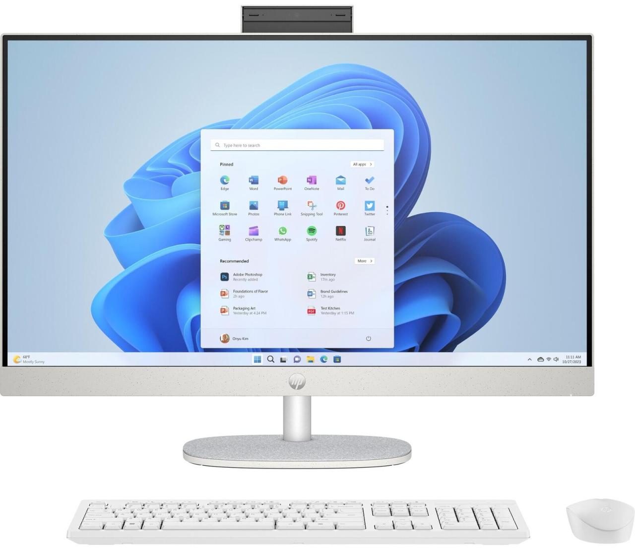 HP 27-cr0008ng All-in-One-PC 68,6 cm (27 Zoll) von HP Inc.