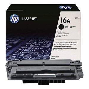 HP 16A (Q7516A) schwarz Tonerkartusche von HP