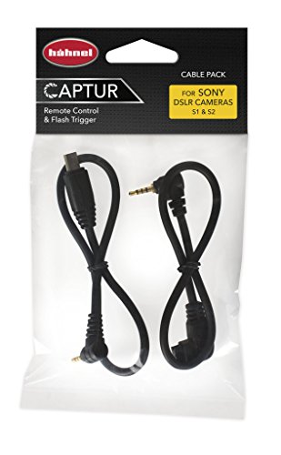 Hähnel Captur Kabel Pack Fernbedienung für Sony, Timer und Pro Modul/Ersatzkabel, schwarz von Hähnel