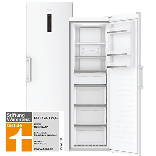 Haier H3R-330WNA Kühlschrank/Energie effizient: A-Klasse/Inverter Kompressor/TRI ZONE/Nutzvolumen 330 L/No Frost/Elektronische Steuerung/Weiß von Haier