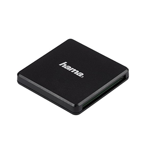 Hama 124022 Externer Speicherkartenleser USB 3.2 Gen 1 (USB 3.0) Schwarz von Hama