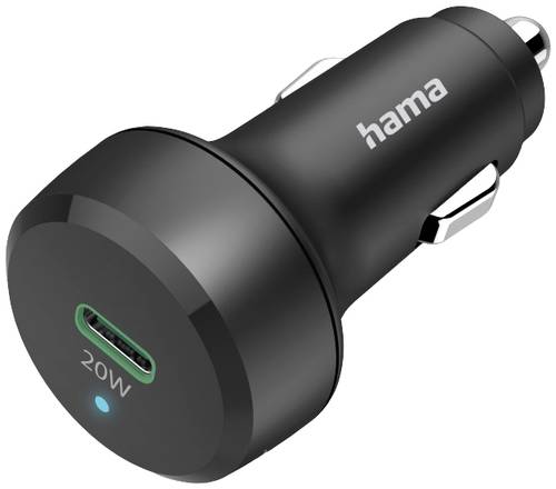 Hama Car Charger 20W USB-Ladegerät 20W KFZ, LKW Ausgangsstrom (max.) 3000mA Anzahl Ausgänge: 1 x U von Hama