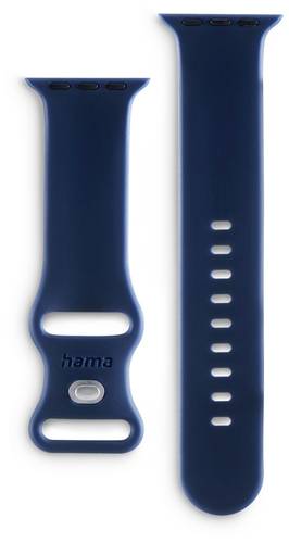Hama Fantastic Feel Armband 38 mm, 40 mm, 41mm Blau Watch Series 9, Watch Series 8, Watch SE, Watch von Hama
