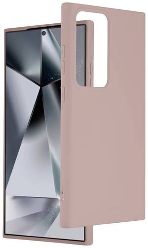 Hama Fantastic Feel Backcover Samsung Galaxy S24 Ultra Nude Induktives Laden von Hama