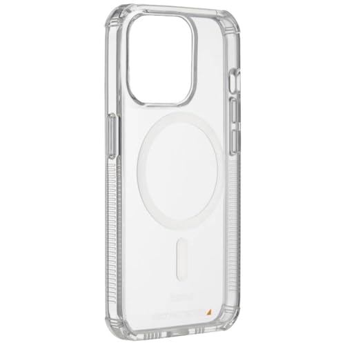 Hama Handyhülle „Extreme Protect“ für iPhone 15 Pro Max und MagSafe (D3O Bumper, stoßfest, sturzsicher, bruchsicher, durchsichtige iPhone Hülle ohne Vergilben, magnetisches Case für induktives Laden) von Hama