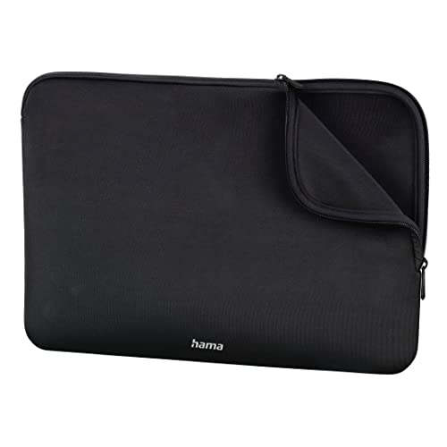 Hama Laptoptasche Neo 13.3'' (Reißverschluss, Neopren, 37 x 2 x 26 cm) schwarz von Hama