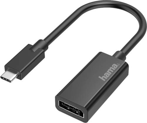 Hama USB 2.0 Adapter [1x DisplayPort Buchse - 1x USB-C® Stecker] von Hama