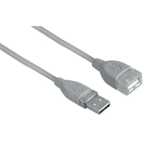 Hama USB-Verlängerungskabel A-Stecker - A-Kupplung, 0,25 m von Hama