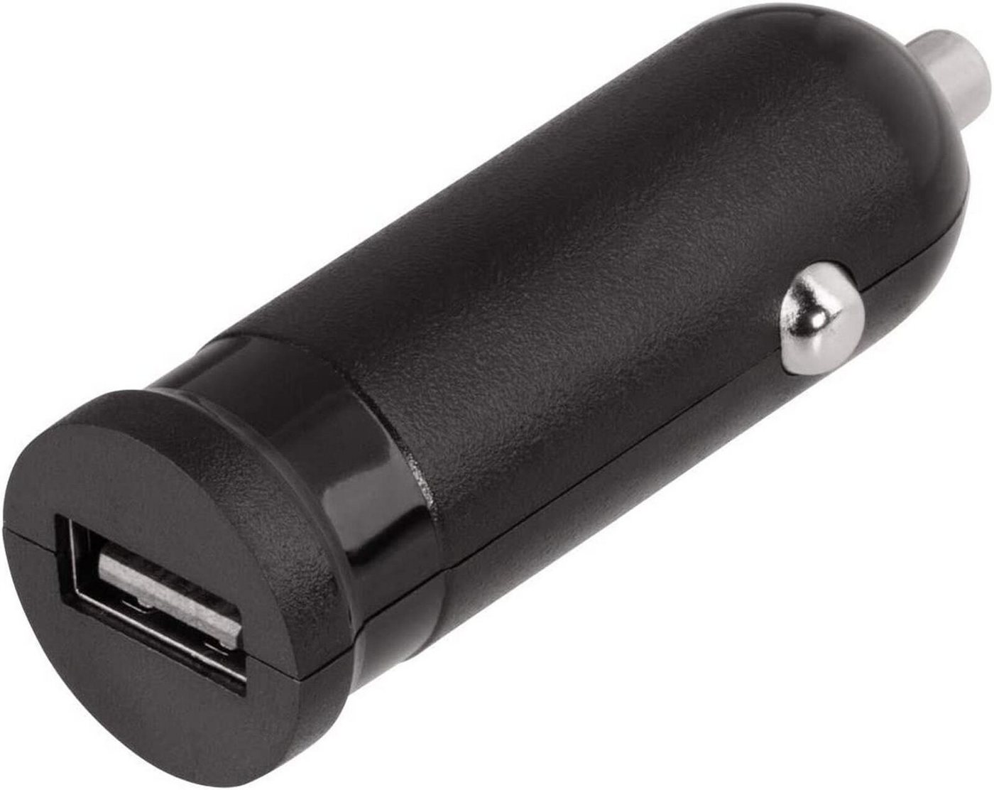 Hama Zigarettenanzünder-Verteiler USB Ladergerät 1A PKW Handy Auto KFZ Ladeadapter Schwarz, Geräte mit KFZ Anschluss von Hama