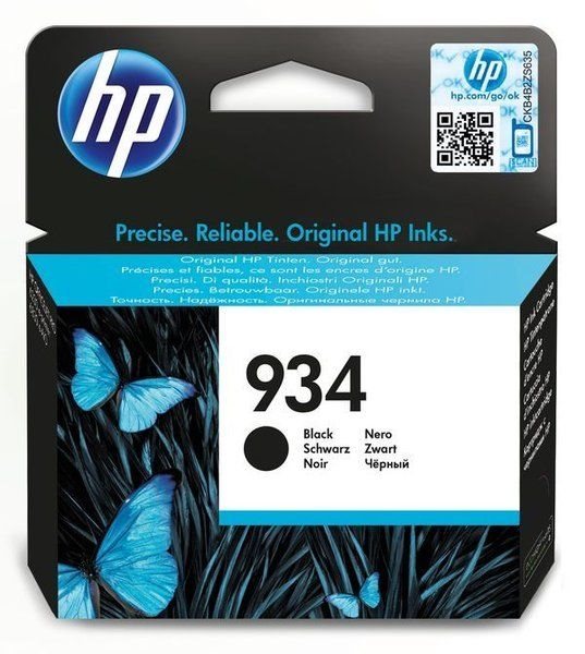 HP 934 original Tinte schwarz - C2P19AE von Hewlett Packard