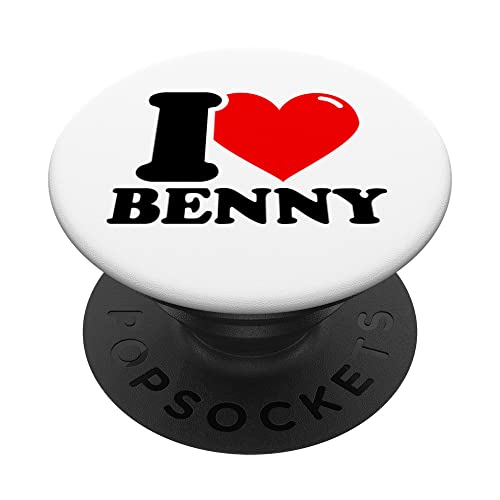 ICH LIEBE Benny PopSockets mit austauschbarem PopGrip von I HEART Benny