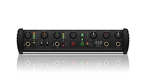 IK Multimedia AX E/A - Audio-Interface 2 Eingänge / 5 Ausgänge, Gitarrensoundformatierung, 117 dB Dynamikbereich, 3 Hz Frequenzgang, Leistungsstarke Anwendungen inklusive von IK Multimedia