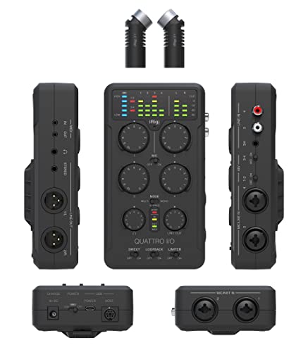 IK Multimedia Audio Interface iRig Pro Quattro I/O Deluxe Monitor-Controlling von IK Multimedia