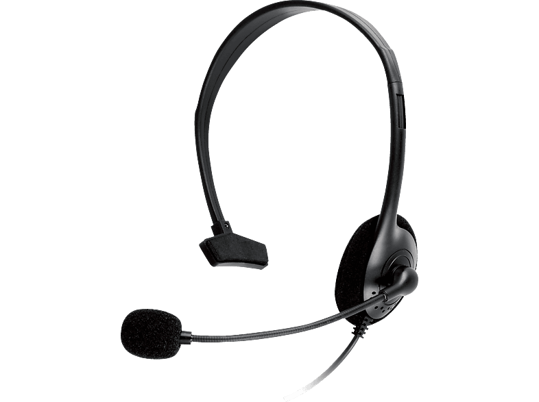 ISY IC-1001 HeadCom, On-ear Gaming Headset Schwarz von ISY