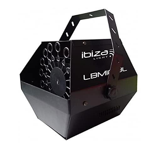 Ibiza - LBM10-BL - Seifenblasenmaschine mit Halterung - Schwarz von Ibiza