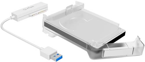 ICY BOX IB-AC703-U3 6.35cm (2.5 Zoll)-Festplattengehäuse 2.5 Zoll USB 3.2 Gen 1 (USB 3.0) von Icy Box