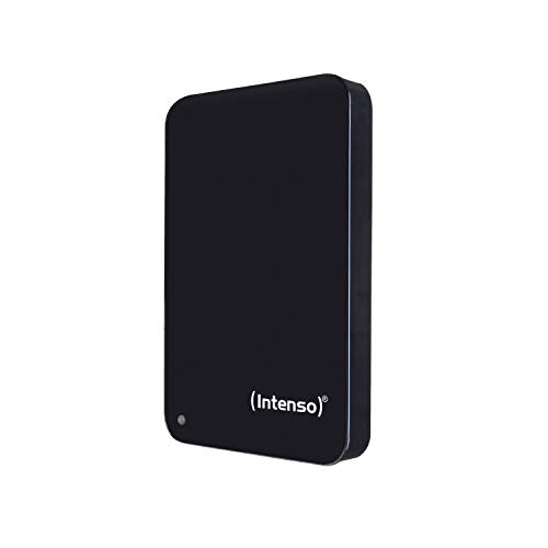 Intenso Memory Drive Portable Hard Drive 4TB, tragbare externe Festplatte inkl. Tasche - 2,5 Zoll, 5400 U/min, 8MB Cache, USB 3.0 schwarz von Intenso