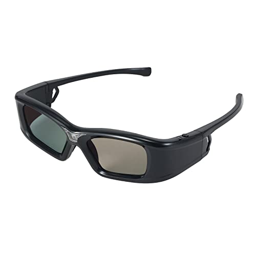 Irfora 3D-Brille,GL410 3D-Brille für Projektor Full HD Active DLP Link für Optama Acer BenQ ViewSonic Sharp Dell DLP Link-Projektoren von Irfora