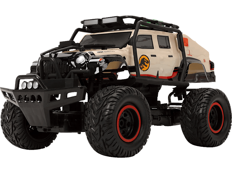 JADA Jurassic World RC 4x4 Jeep Gladiator1:12 R/C Spielzeugauto, Mehrfarbig von JADA
