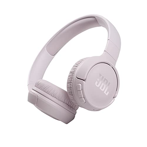 JBL Tune 510BT – Bluetooth On-Ear Kopfhörer in Rosa – Faltbare Headphones mit Freisprechfunktion – Kompatibel mit Sprachassistenten – Lange Laufzeit von bis zu 40 Stunden von JBL