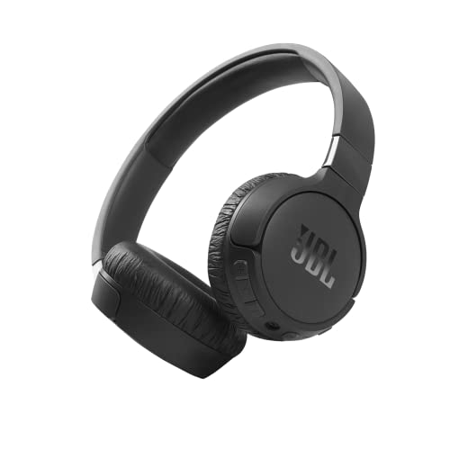 JBL Tune 660 BTNC On-Ear active Noise Cancelling Kopfhörer – JBL Pure Bass Sound – Via Bluetooth- oder Kabel-Verbindung – Schwarz von JBL