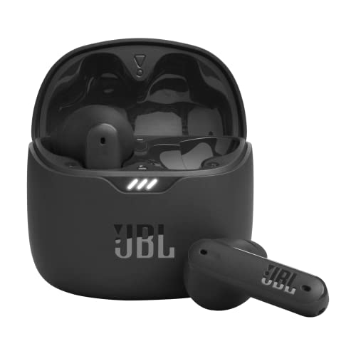 JBL Tune Flex TWS – Wasserdichte, True-Wireless In-Ear-Kopfhörer mit Noise-Cancelling in Schwarz – Mit bis zu 32 h Musikwiedergabe von JBL