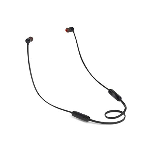 JBL Tune110BT In-Ear Bluetooth-Kopfhörer in Schwarz – Kabellose Ohrhörer mit integriertem Mikrofon – Musik Streaming bis zu 6 Stunden mit nur einer Akku-Ladung von JBL
