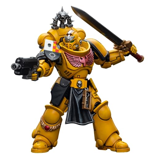 Warhammer 40k Figurine 1/18 Imperial Fists Lieutenant with Power Sword 12 cm von JOYTOY