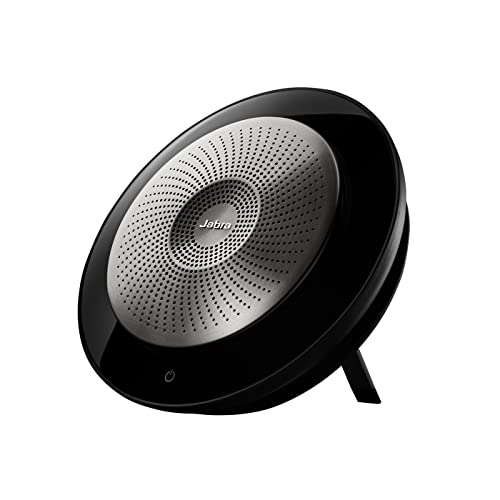 Jabra Speak 710 MS Universal USB/Bluetooth schwarz, Silber – Lautsprecher (Universal, schwarz, Silber, Portable, 30 m, 70 dB, 1 m) von Jabra