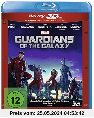Guardians of the Galaxy - 3D + 2D [3D Blu-ray] von James Gunn