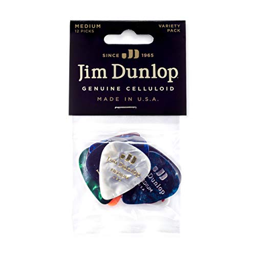 Médiators Jim Dunlop Medium Variety Pack medium sachet de 12 Sachet de 12 von Jim Dunlop
