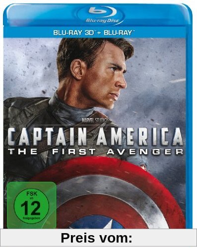 Captain America - The First Avenger  (inkl. 2D Blu-ray) [3D Blu-ray] von Joe Johnston