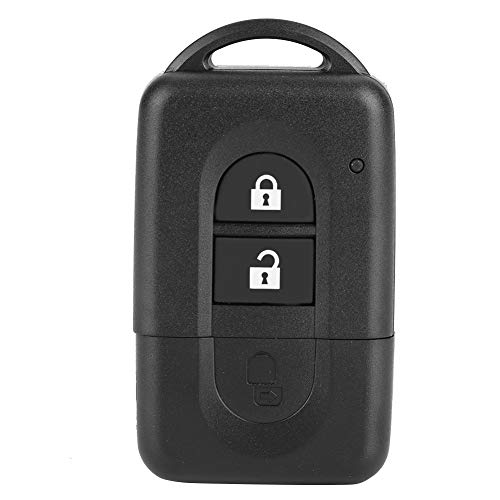 Autoschlüssel-Fob-Duokon Autoschlüsselhülle, 2 Tasten ABS-Fernbedienungshülle Smart Case für Qashqai/Micra/Parthfinder von KIMISS