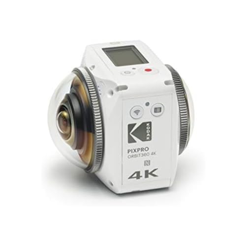 Kodak Pixpro Action Kamera 4KVR360 Ulitimate Pack - weiß von KODAK