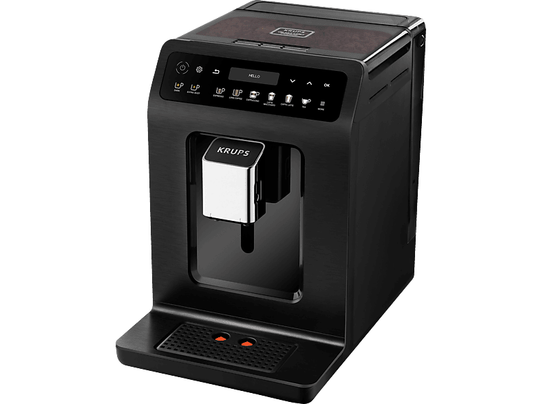 KRUPS EA8948 Evidence Plus One-Touch-Cappuccino Kaffeevollautomat Schwarz-Metallic von KRUPS