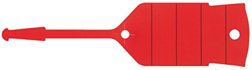 KS Tools 500.8019 Schlüsselanhänger mit Schlaufe, rot, 500 Stück von KS Tools