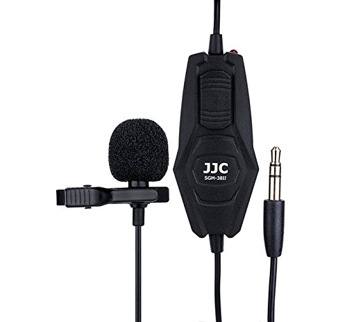Lavalier-Mikrofon für DSLR, DSLM, Camcorder, Audiorecorder (JJC SGM-38II) von Khalia-Foto
