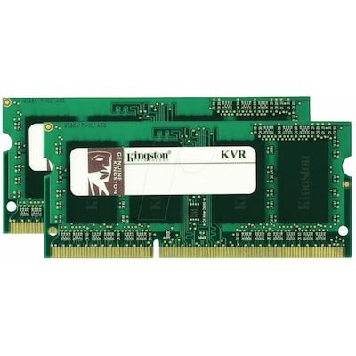 16GB (2x8GB) Kingston ValueRAM DDR3-1600 CL11 SO-DIMM RAM - Kit von Kingston