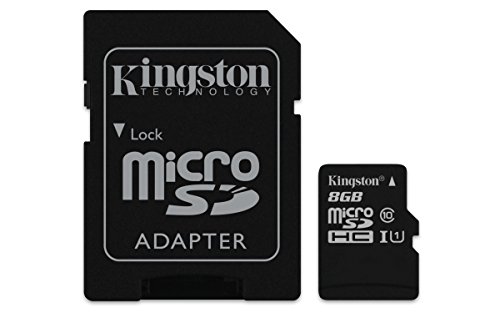 Kingston Industrial Temperature Micro SDHC UHS-I 8GB Class 10 Speicherkarte + SD-adapter von Kingston