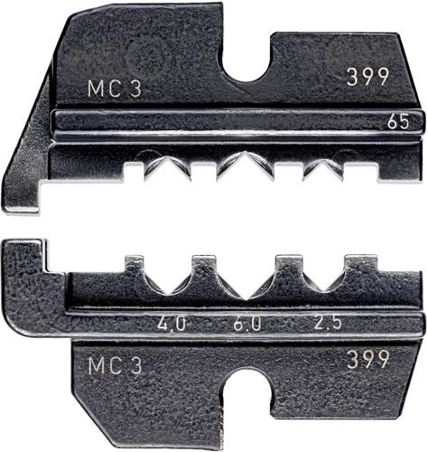 Knipex 97 49 65 Crimpeinsatz Solar-Steckverbinder geeignet für MC3 2.5 bis 6mm² Passend für Marke von Knipex