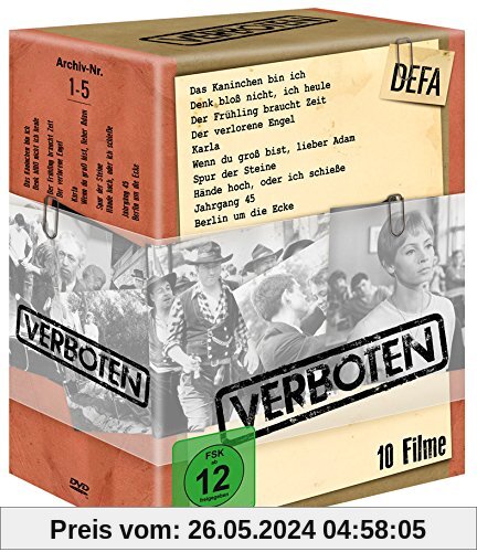Verbotene Filme - 10er DVD-Box von Kurt Maetzig