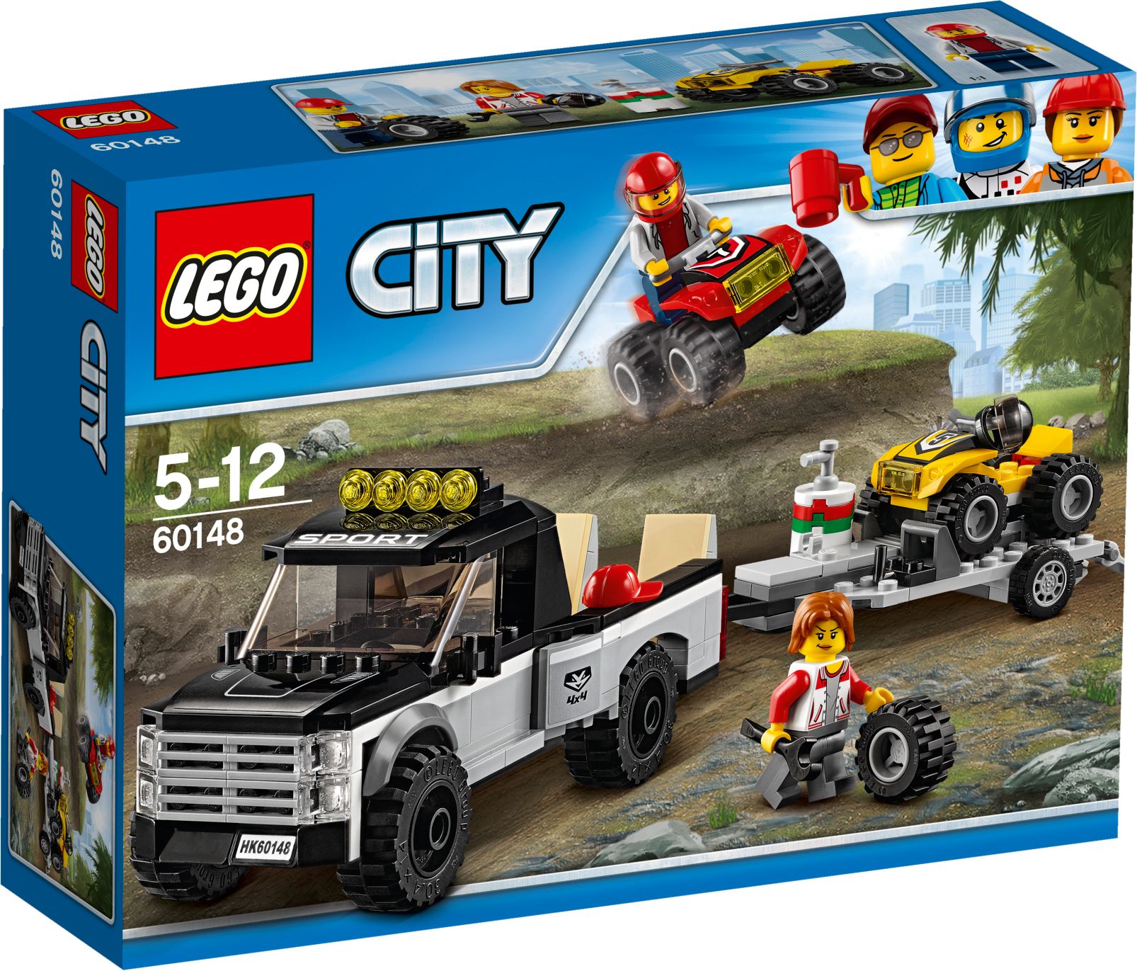 LEGO City - 60148 Quad-Rennteam von LEGO