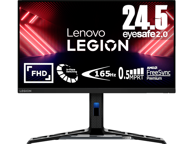 LENOVO Legion R25i-30 24,5 Zoll Full-HD Gaming Monitor (1 ms Reaktionszeit, 165 Hz (bis zu 180 übertaktet)) von LENOVO