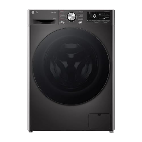 LG F2V7SLIM9B Waschmaschine | 9 kg | Energie A | Steam | Schwarz von LG Electronics