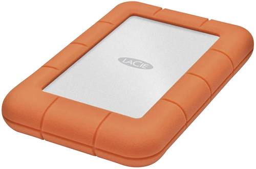 LaCie Rugged Mini 2TB Externe Festplatte 6.35cm (2.5 Zoll) USB 3.2 Gen 1 (USB 3.0) Silber, Orange 90 von Lacie
