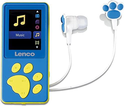 Lenco MP4-Player Xemio-560 MP4-Player 8GB Speicher LCD-Bildschirm blau von Lenco
