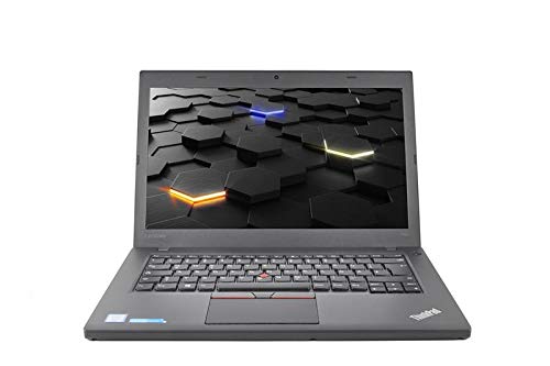 Lenovo ThinkPad T460 (14zoll) Laptop - Intel i5 (6.Gen), 8GB RAM, 500GB SSD, 1920x1080 Full-HD, HDMI, Webcam, Windows 10 Pro - Business Ultrabook (Generalüberholt) von Lenovo