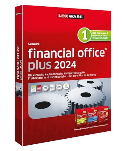 Lexware financial office 2024 | Plus | Minibox (365 Tage) | Einfache kaufmännische Komplett-Lösung von Lexware